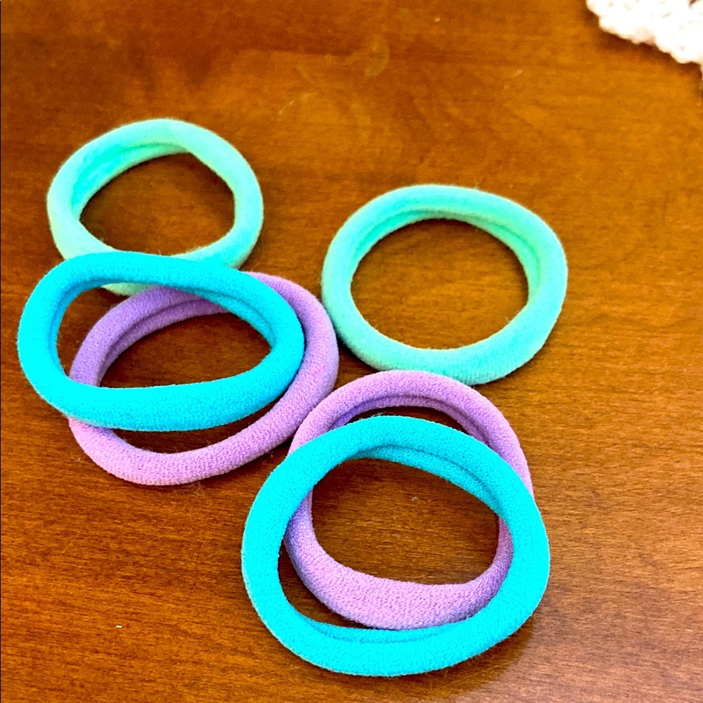 Colorful hair bands set of 6